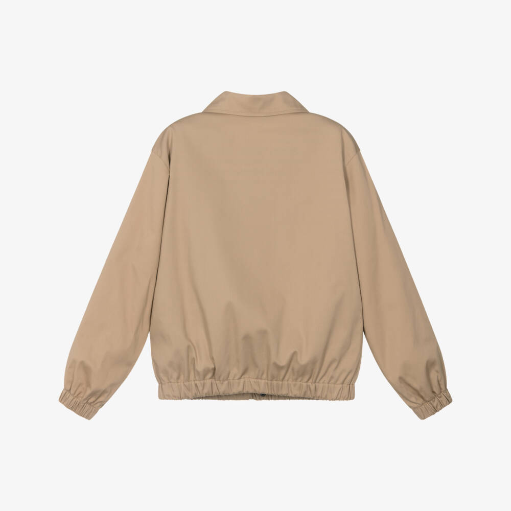 Moschino-Beige Short Jacket | Childrensalon Outlet