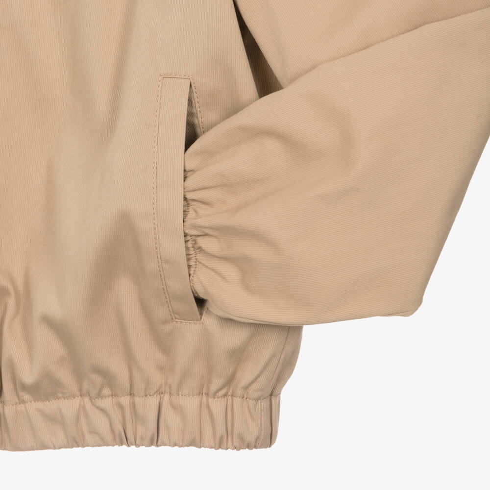 Moschino-Beige Short Jacket | Childrensalon Outlet
