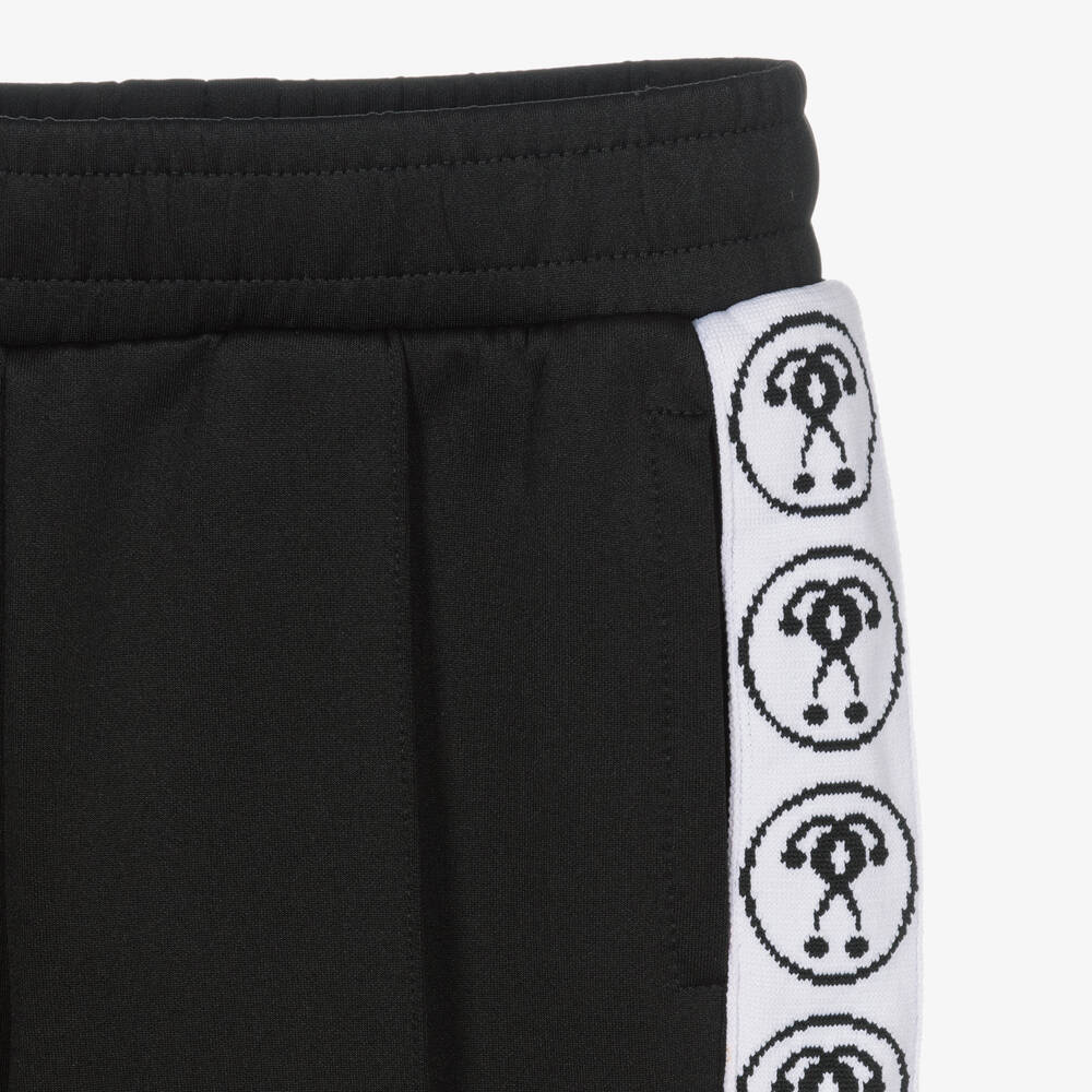 موسكينو Kid-Teen-جوغرز جيرسي لون أسود للأولاد | Childrensalon Outlet