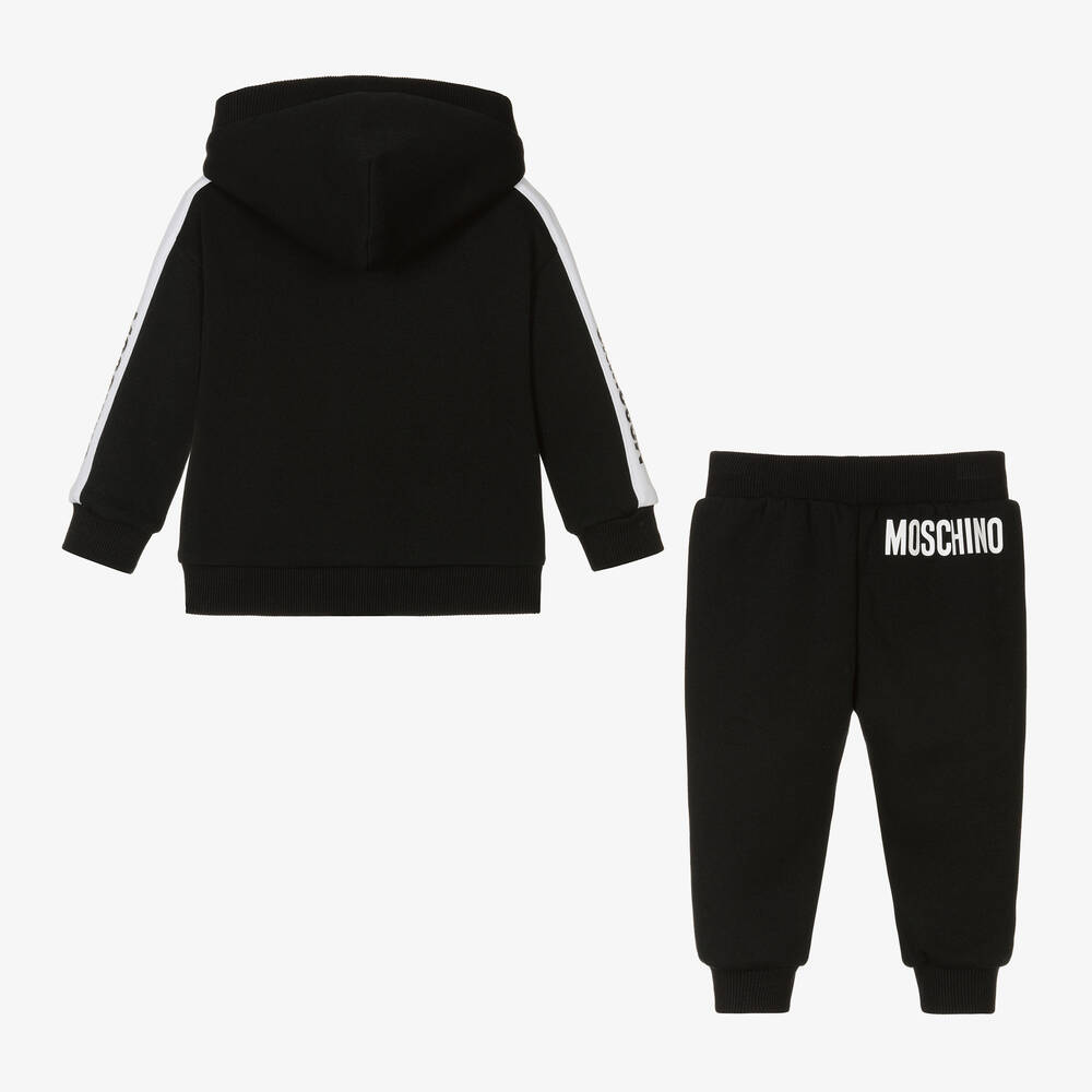 Moschino deals tracksuit black