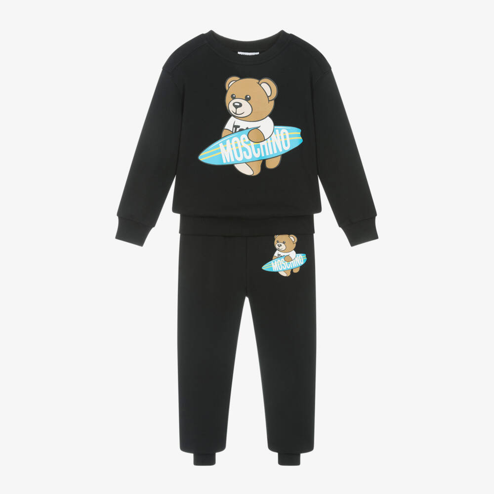 Moschino White Rock Teddy Bear Tracksuit