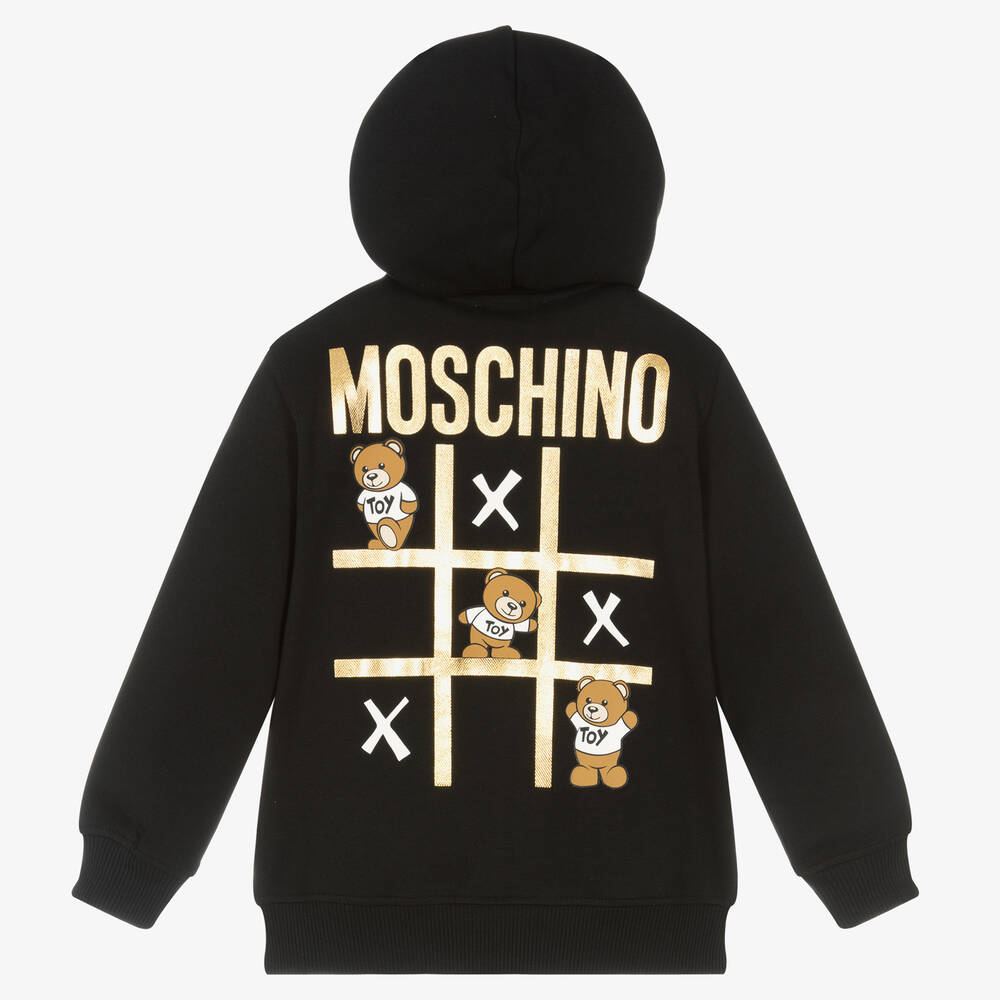 Moschino pullover hoodie hot sale