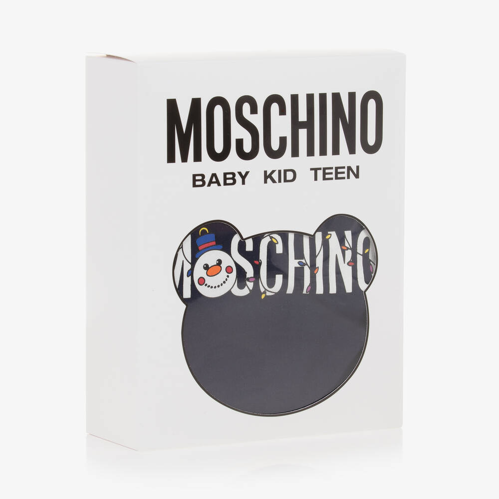 Moschino Малыши-Синий топ и штанишки из хлопка | Childrensalon Outlet