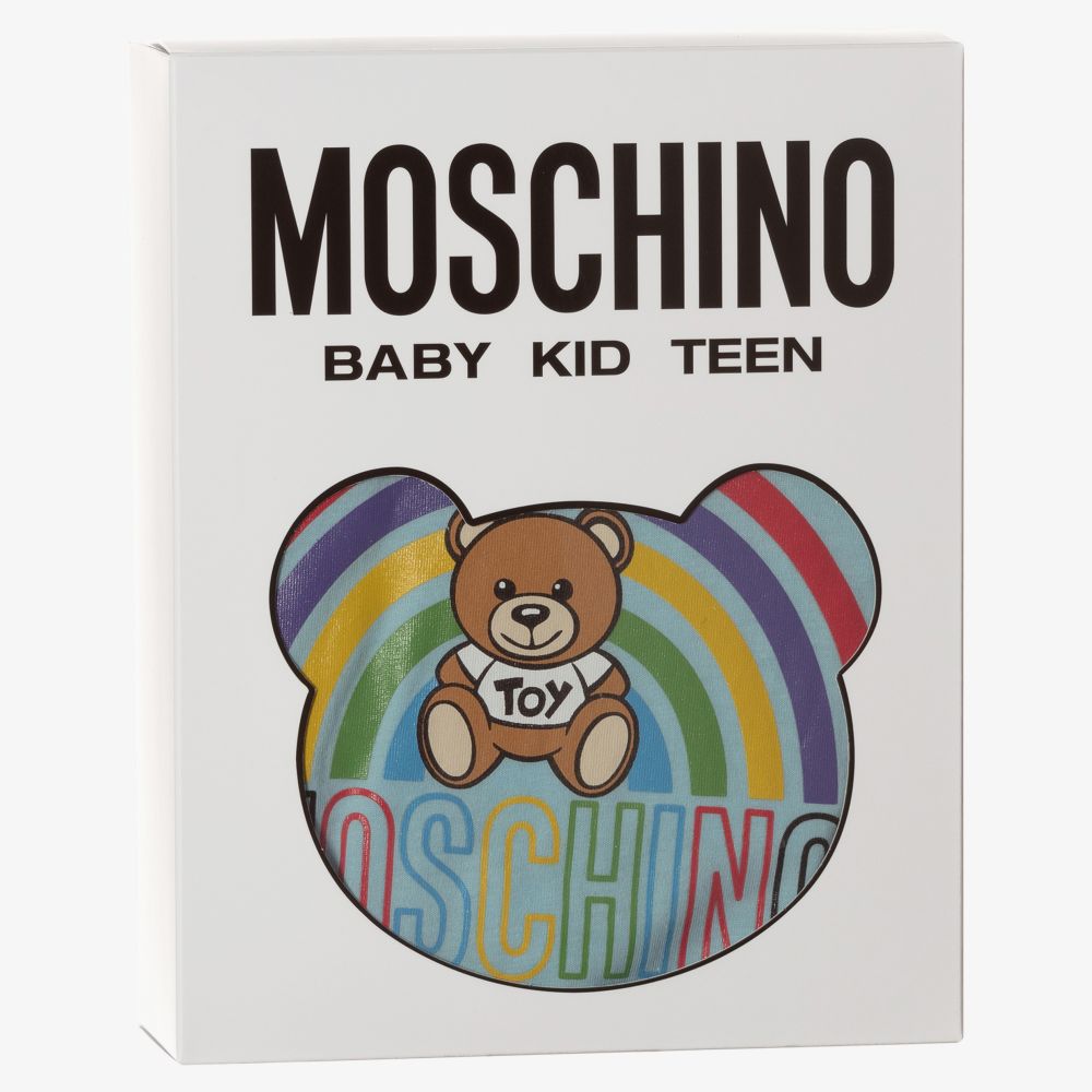 موسكينو Baby-بيبي غرو قطن لون أزرق باهت للأطفال | Childrensalon Outlet