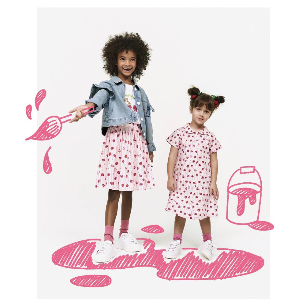 Moschino-Blue Denim Jacket | Childrensalon Outlet