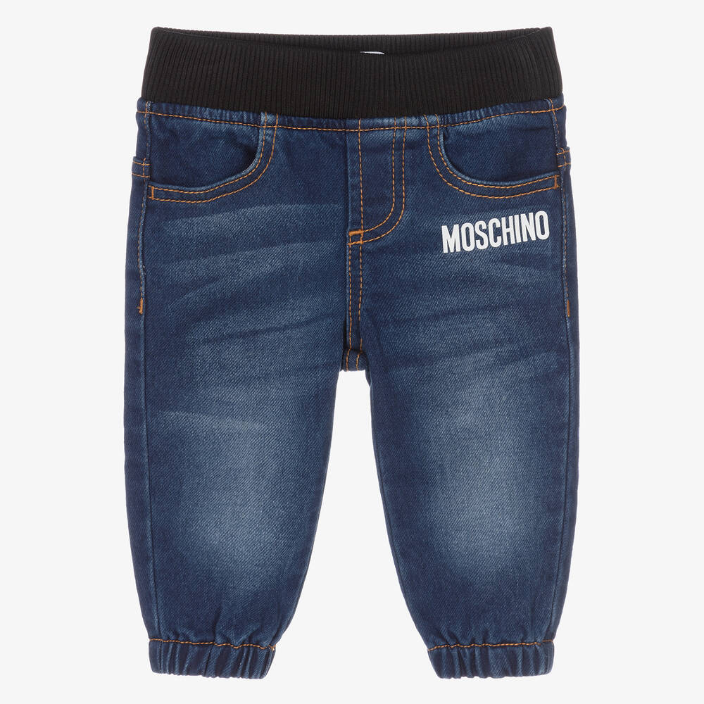 Moschino Baby - Jean bleu en denim | Childrensalon