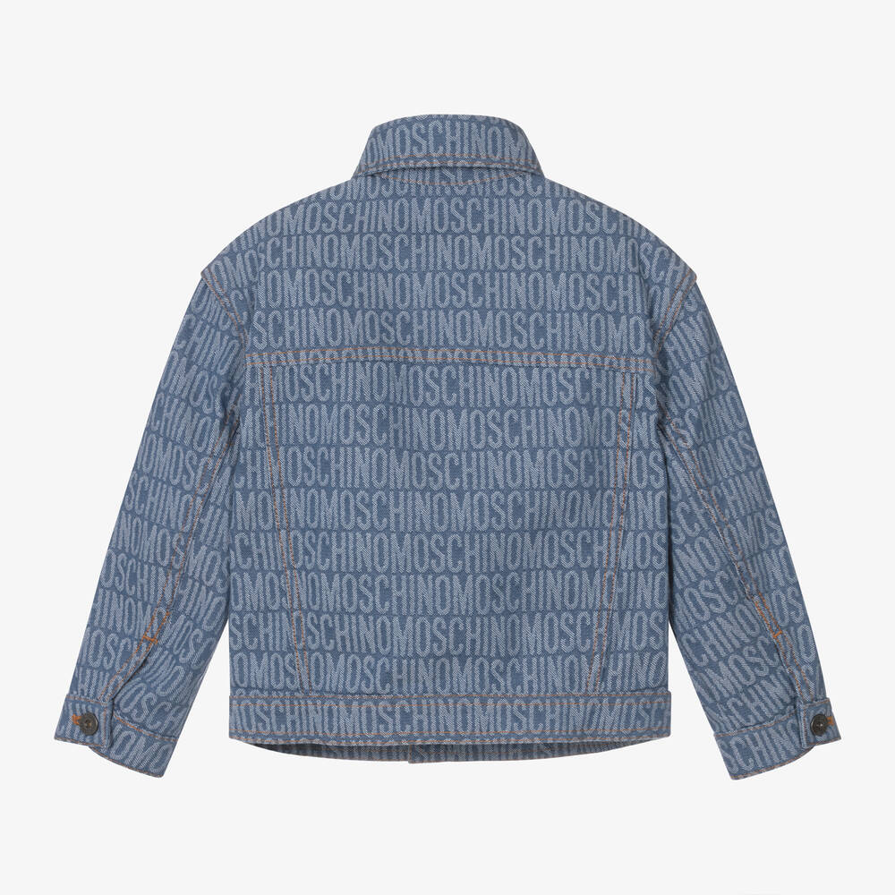 Moschino jacket denim new arrivals