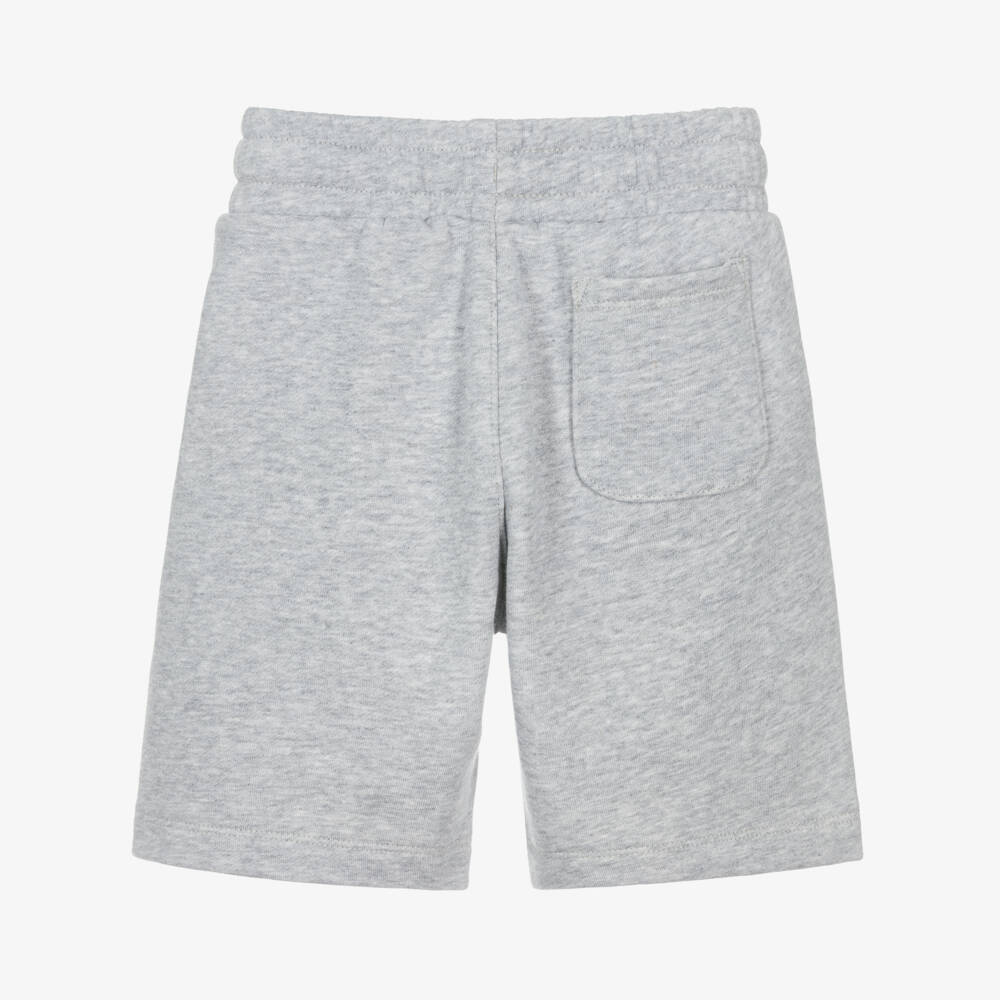 Moschino-Boy's Grey Bear Knit Shorts | Childrensalon Outlet