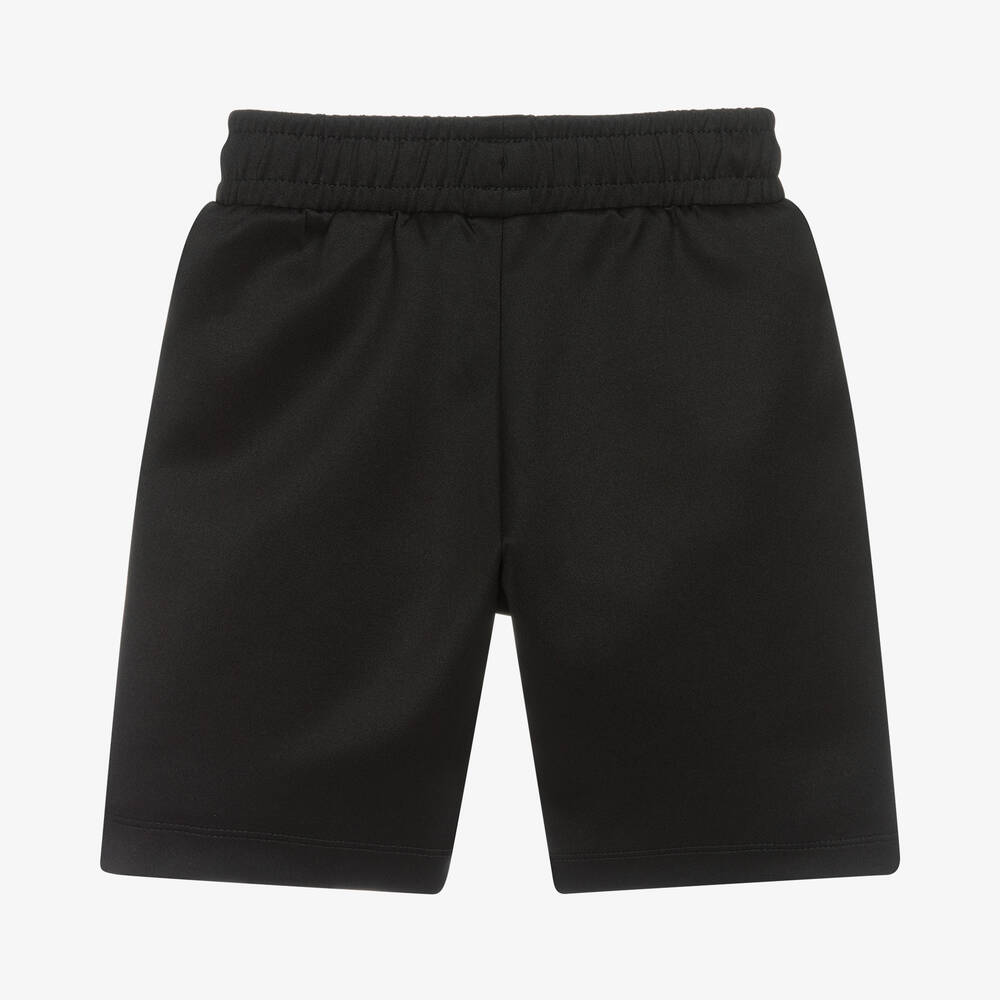 Boys black jersey shorts new arrivals