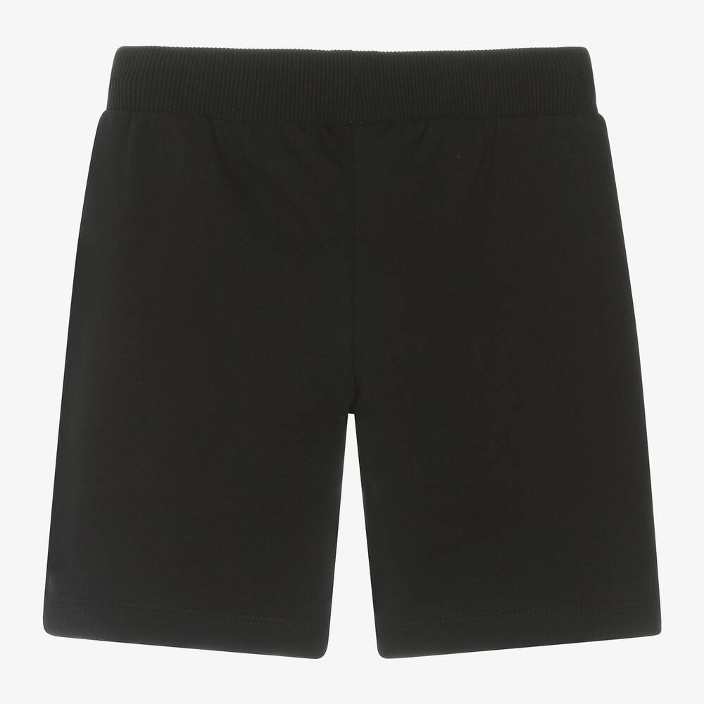 Moschino Kid-Teen-Boys Black Teddy Bear Cotton Shorts | Childrensalon Outlet