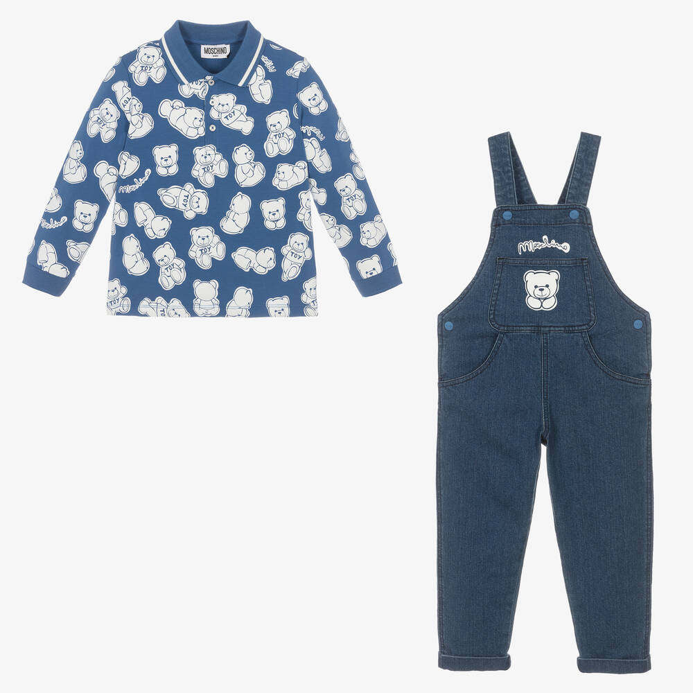Moschino baby shop dungarees