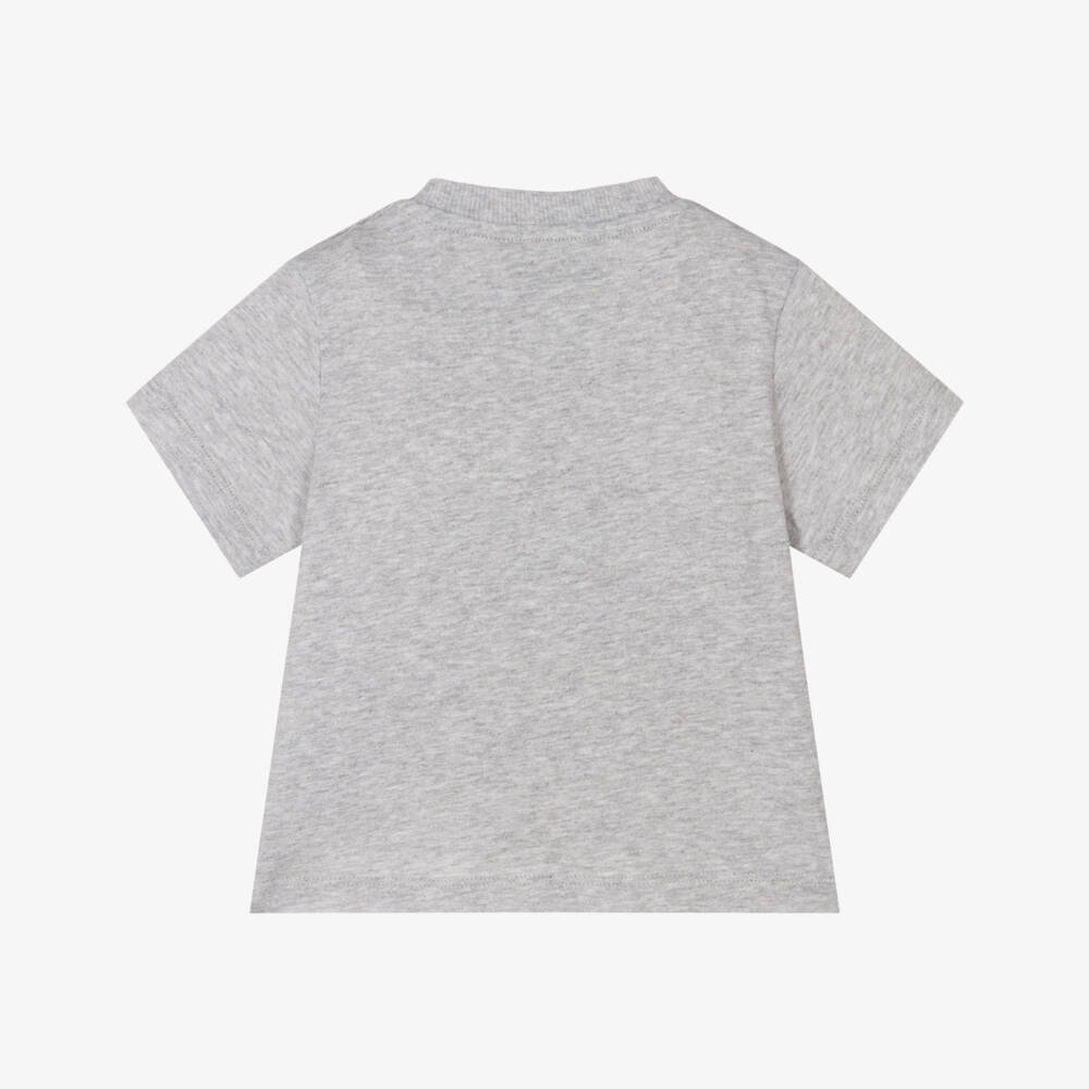 Moschino-Boys Charcoal Surf Adventure Tee | Childrensalon Outlet