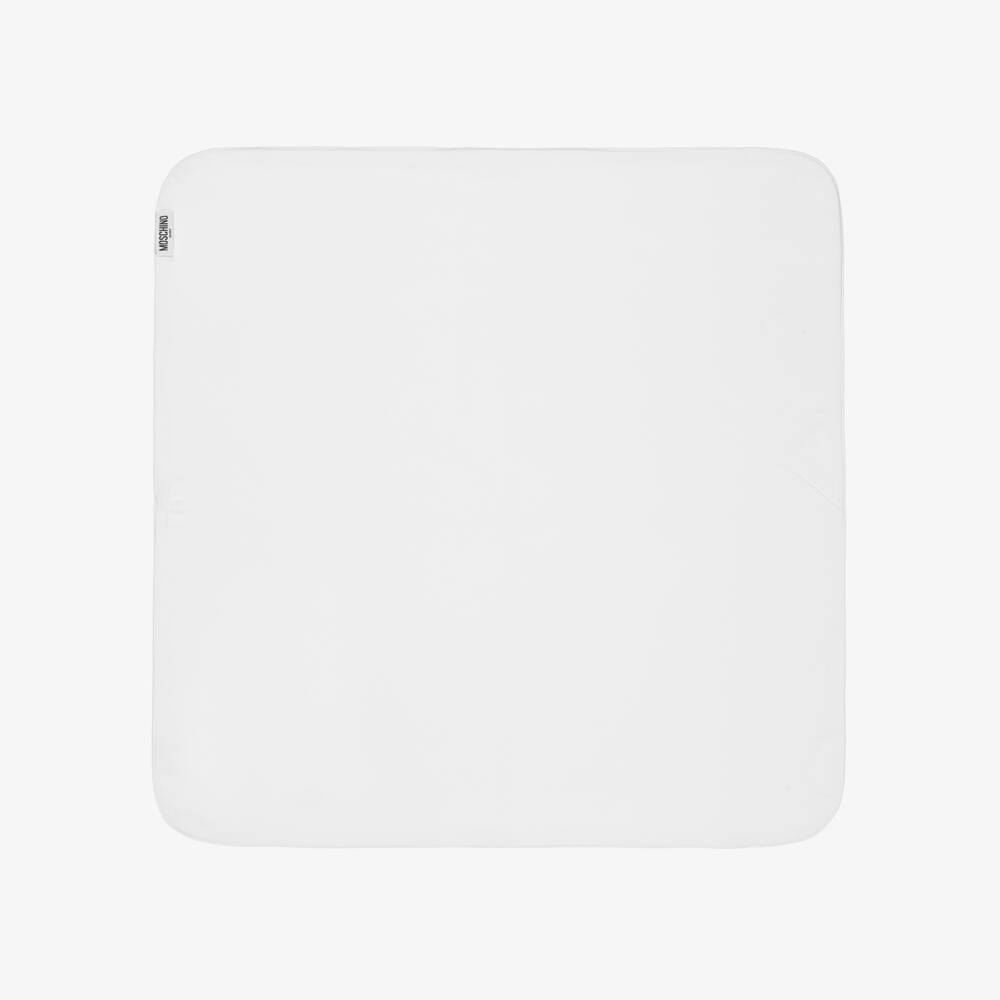 Moschino-Boys' Cozy White Bear Wrap | Childrensalon Outlet