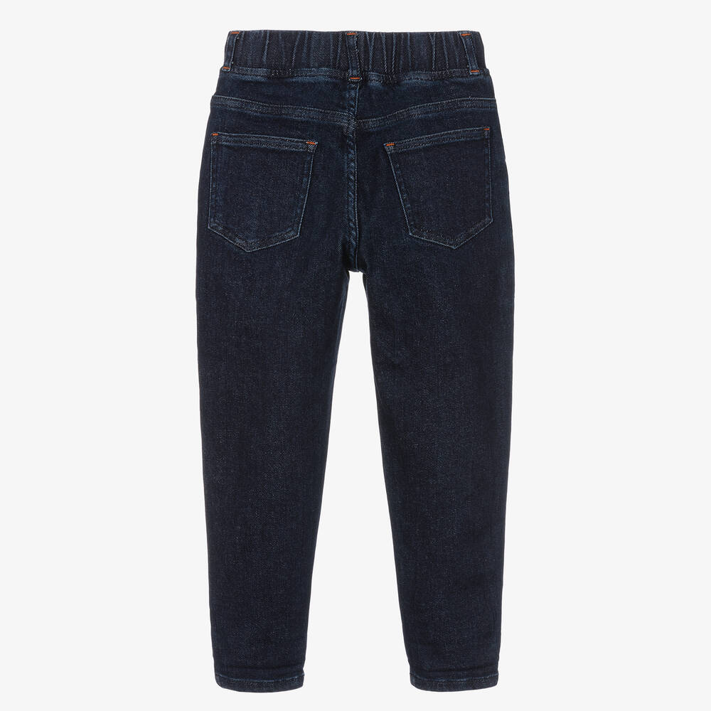 Moschino Кид-Тин-Boys Dark Blue Denim Jeans | Childrensalon Outlet