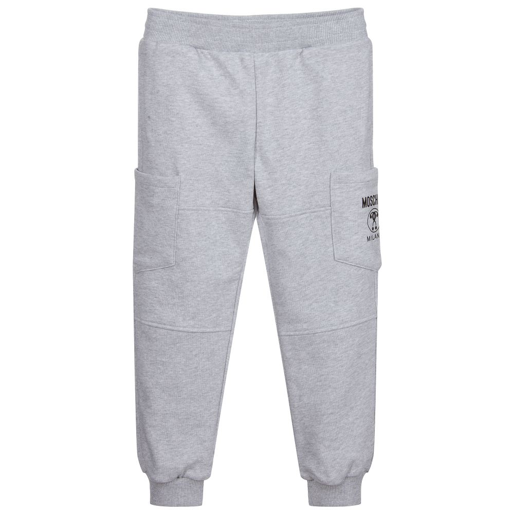 Moschino grey best sale joggers
