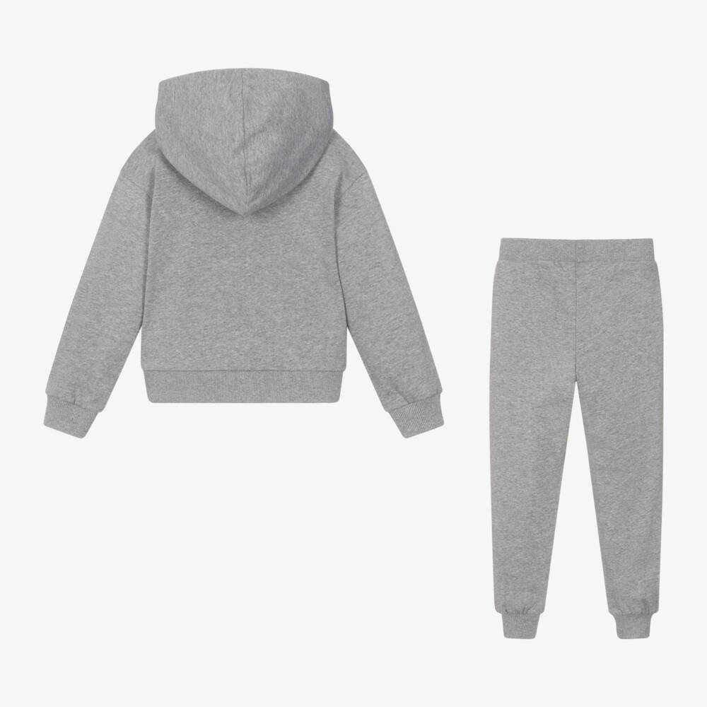 Moschino Kid-Teen-Boys Grey Jersey Tracksuit | Childrensalon Outlet