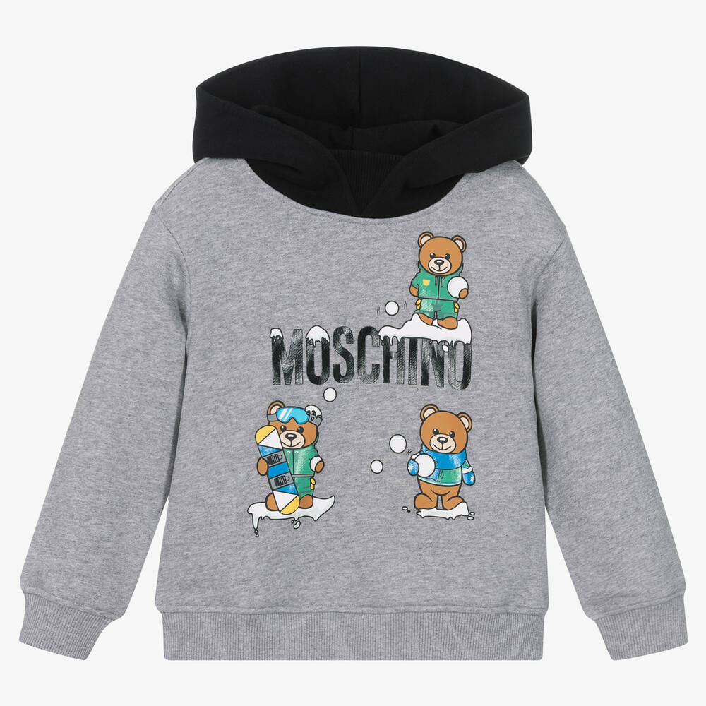 Moschino hoodie boys hotsell
