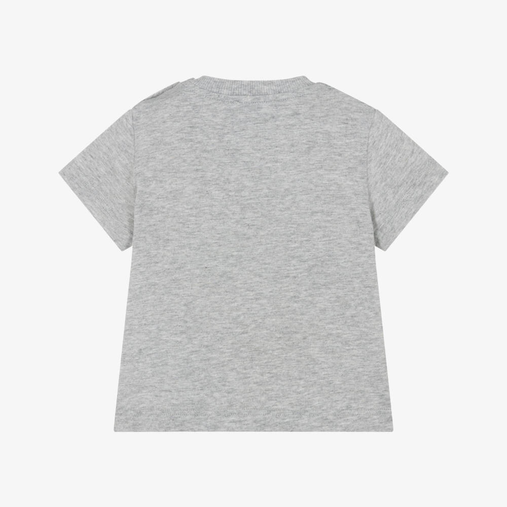 Moschino-Boys Grey Toy Friend Tee | Childrensalon Outlet