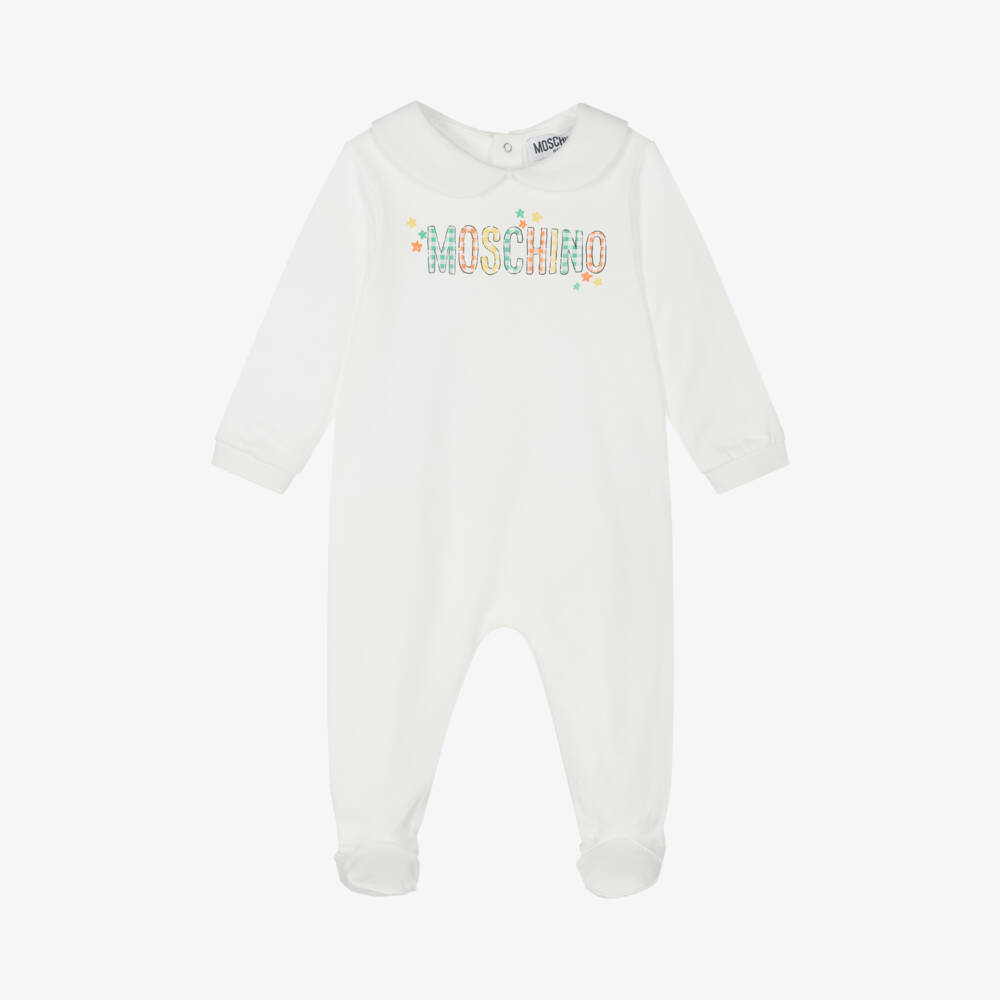 Moschino Baby-بيبي غرو قطن لون عاجي للأطفال | Childrensalon Outlet