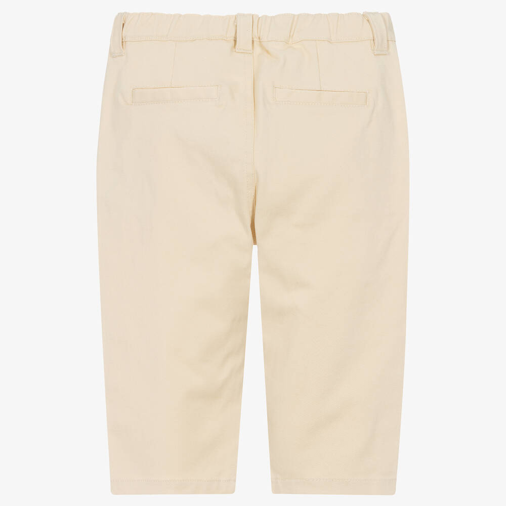 Moschino Baby-بنطلون بطبعة تيدي بير قطن لون عاجي | Childrensalon Outlet