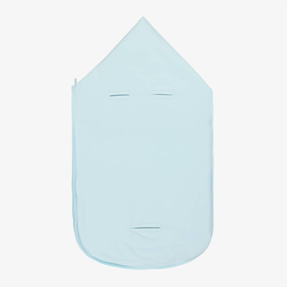 Moschino-Boys Sky Blue Cotton Bear Snug | Childrensalon Outlet