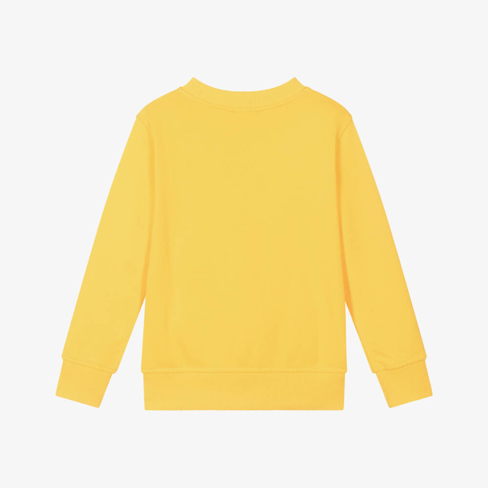 Moschino-Boys Sunshine Bear Cotton Pullover | Childrensalon Outlet