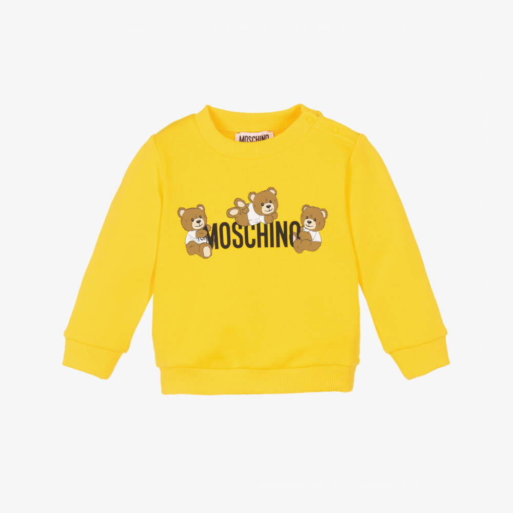 Moschino-Свитшот из хлопка Sunshine Bear для мальчиков | Childrensalon Outlet