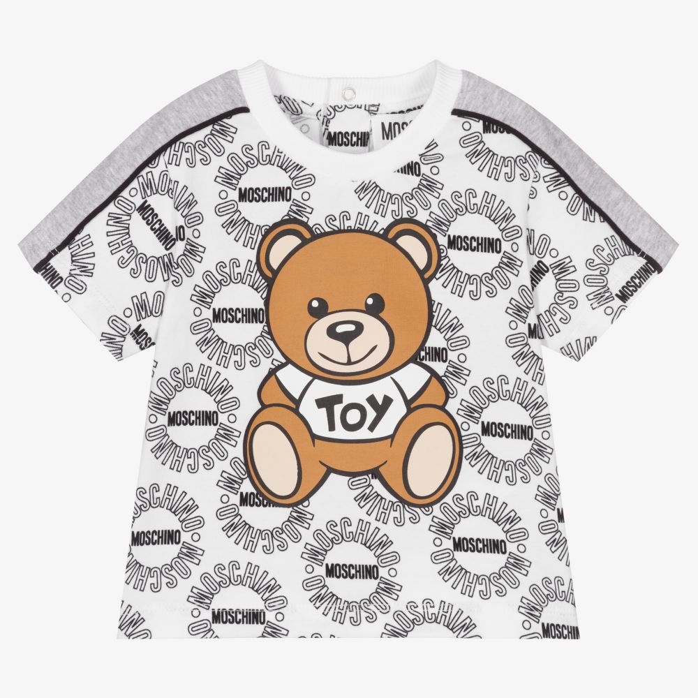 Moschino t shirt baby 2025