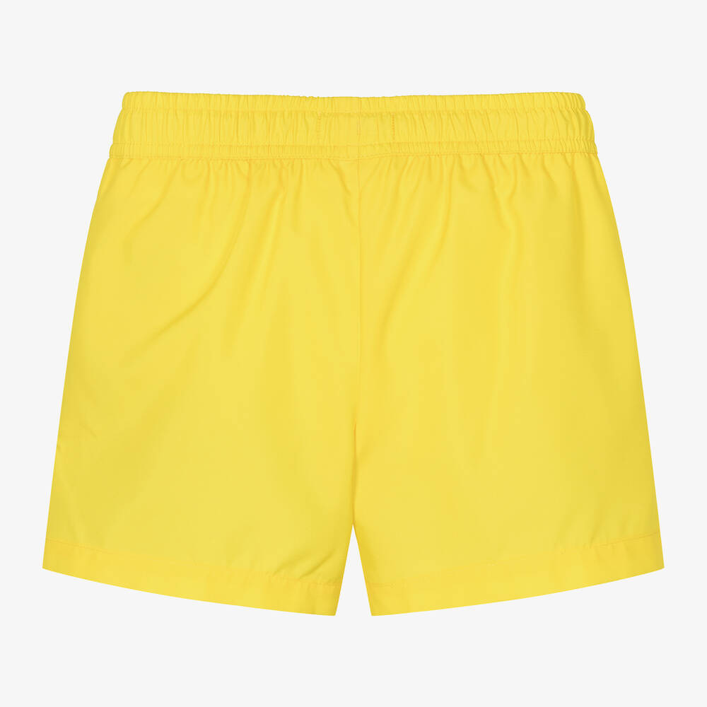 Moschino Kid-Teen-Boys Yellow Teddy Bear Swim Shorts | Childrensalon Outlet