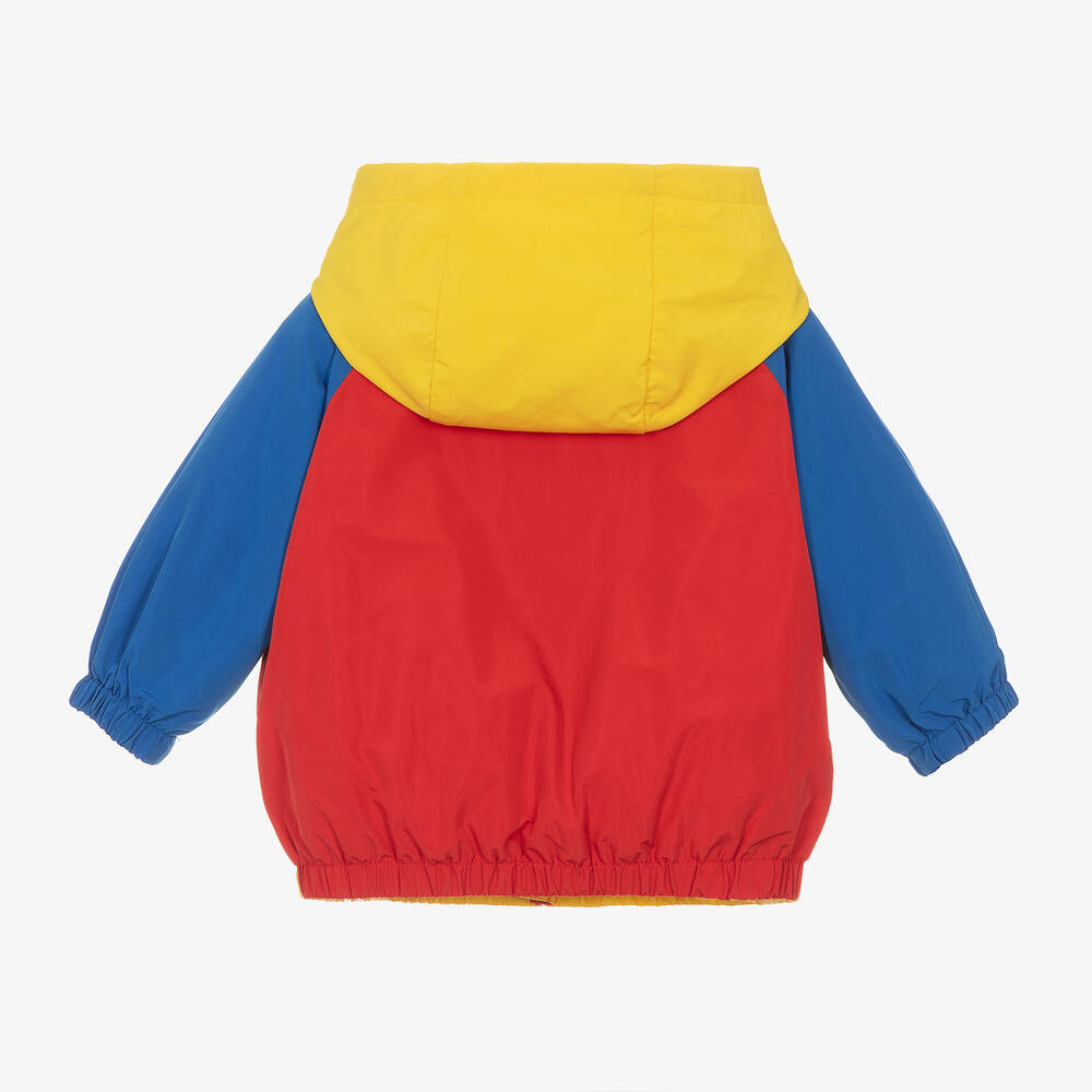 Moschino Малыши-Colourblock Teddy Bear Logo Jacket | Childrensalon Outlet