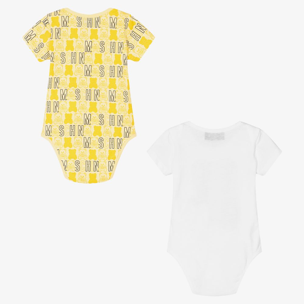 Moschino Малыши-Хлопковые боди (2шт.) | Childrensalon Outlet