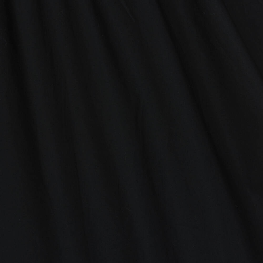 Moschino Kid-Teen-Girls Black Cotton Heart Dress | Childrensalon Outlet