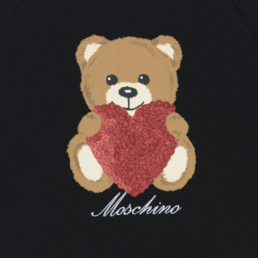 【送料&関税込】Moschino Couture Cotton Teddy Dress Moschino Couture Cotton Teddy Dress – Qutton
