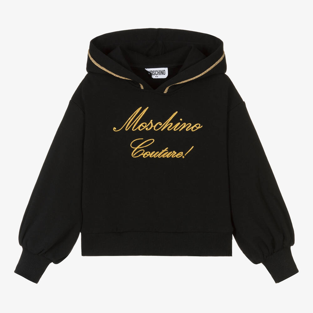 Moschino girls hoodie hotsell