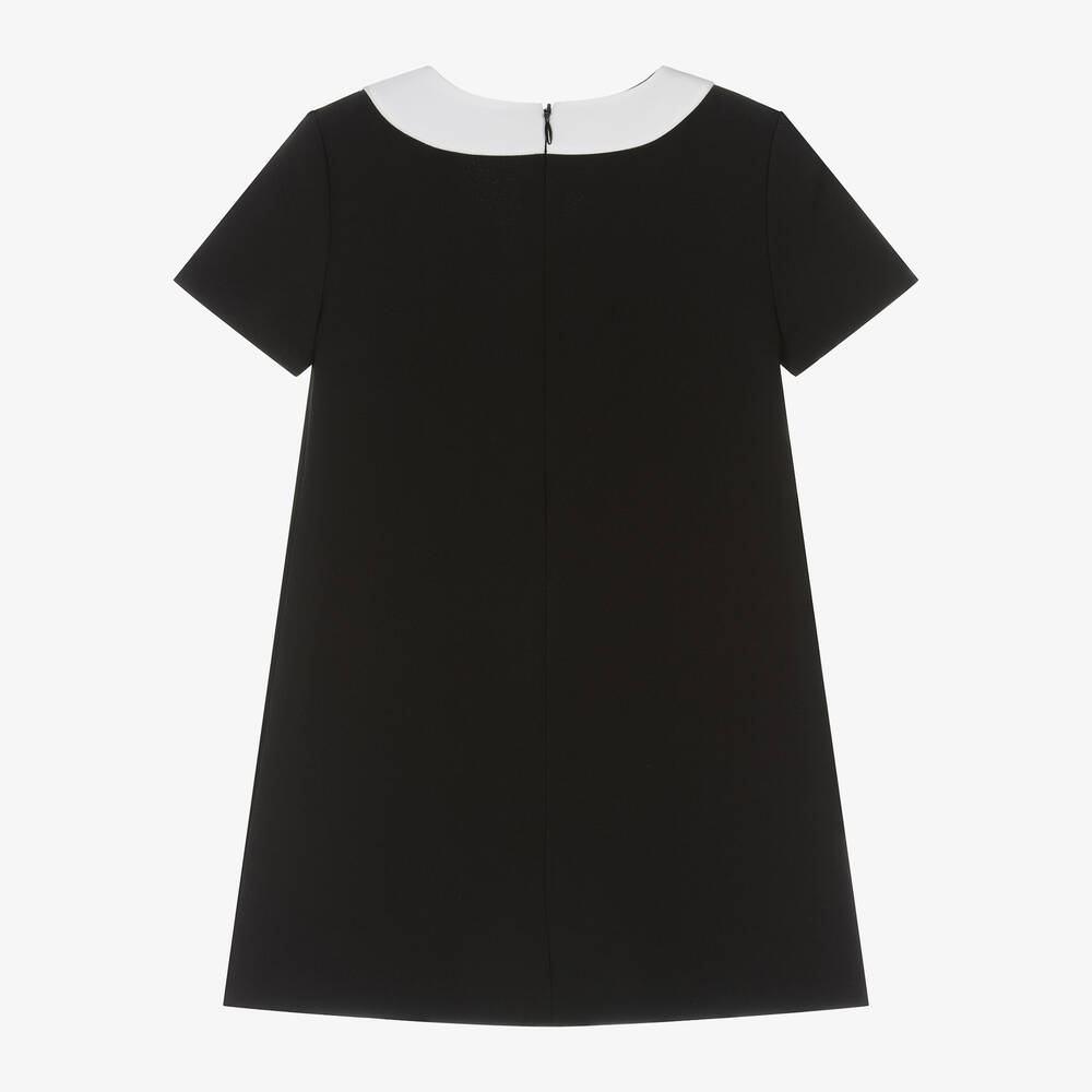 Moschino Kid-Teen-Girls Black Question Mark Dress | Childrensalon Outlet