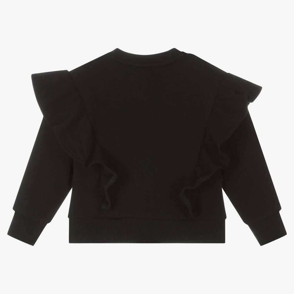 Baby girl black sweatshirt hotsell