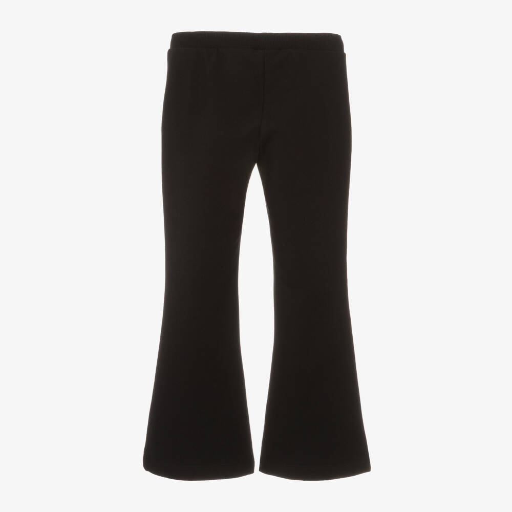 Moschino Kid-Teen-Girls Black Teddy Bear Trousers | Childrensalon Outlet