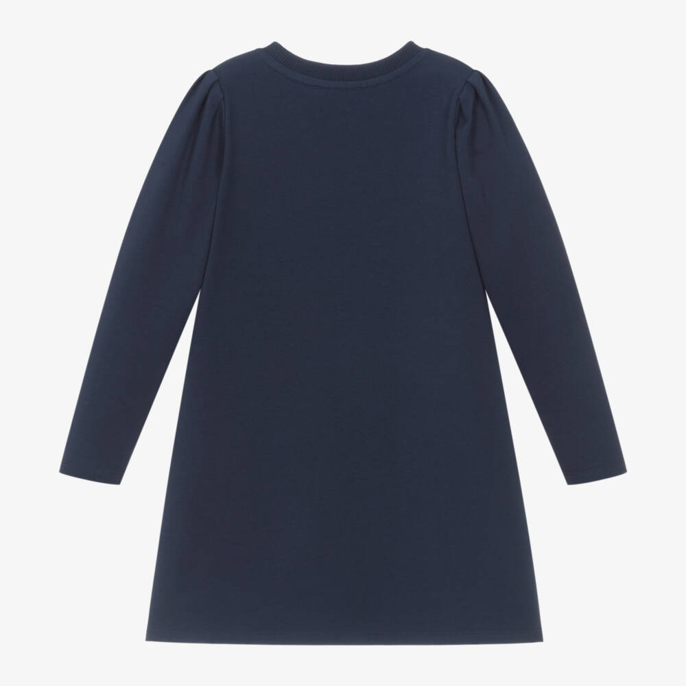 Moschino Kid-Teen-Girls Blue Bear Gift Dress | Childrensalon Outlet