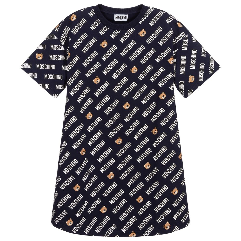 Ladies moschino t shirt dress clearance