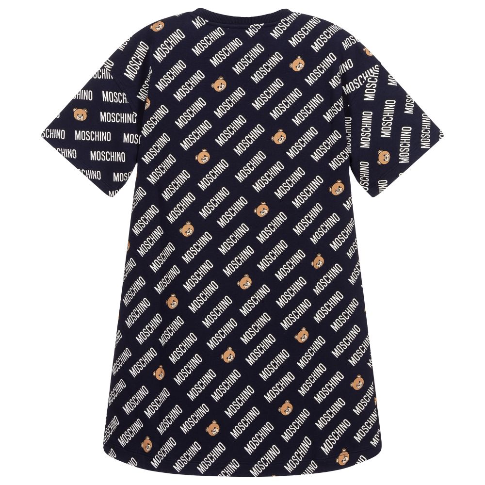 Moschino Kid-Teen - Girls Blue Cotton T-Shirt
