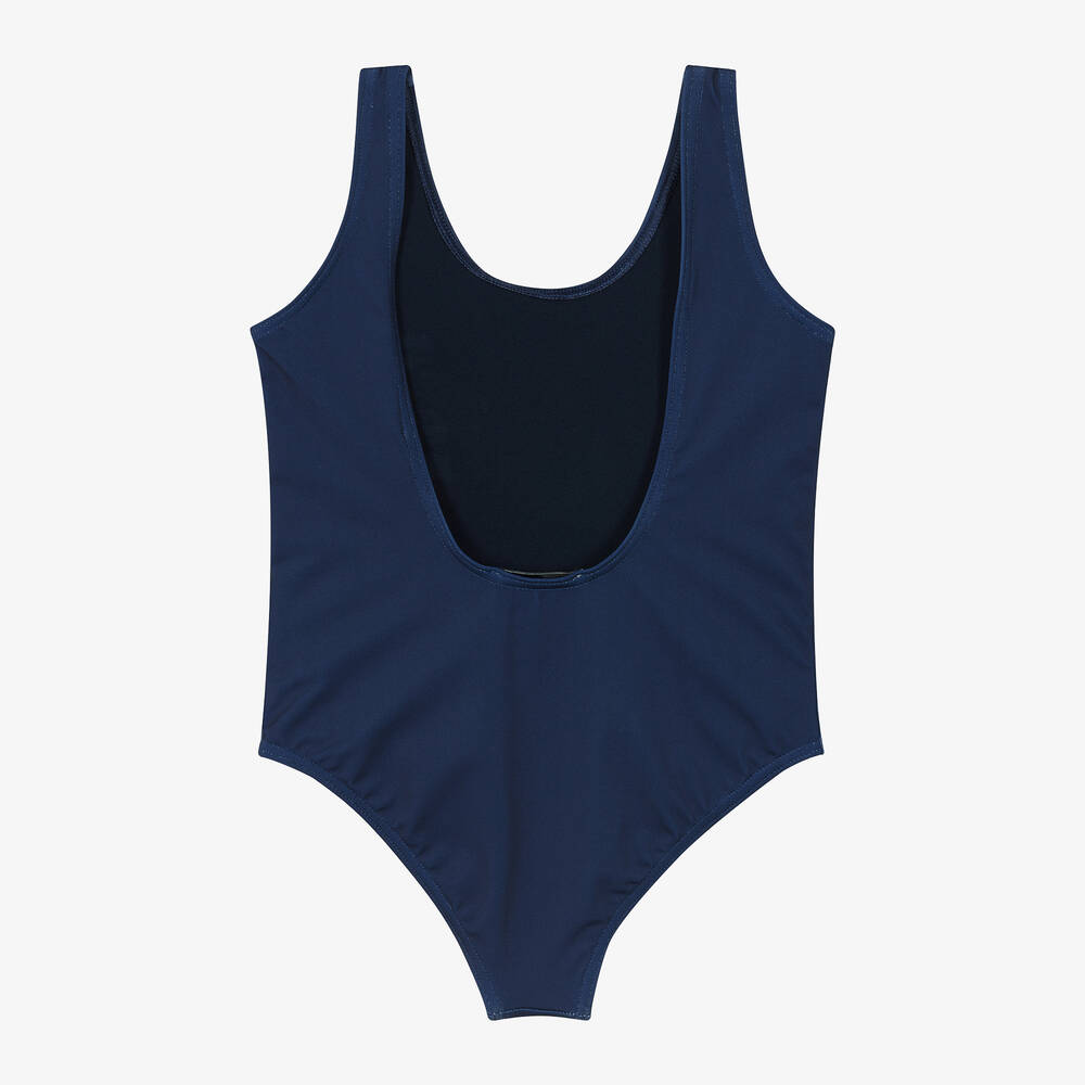 Moschino Kid-Teen-Girls Blue Teddy Bear Swimsuit | Childrensalon Outlet
