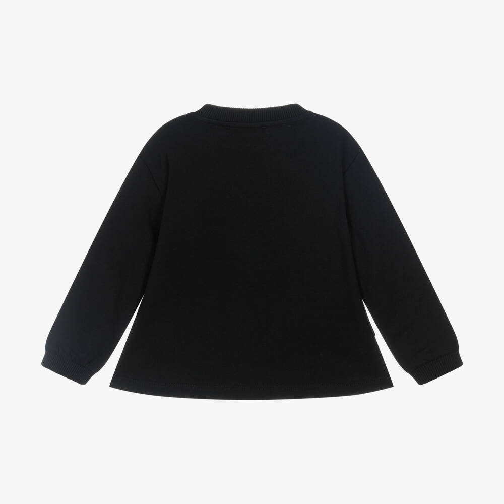 Moschino Baby-Girls Cotton Sweatshirt with Teddy Design | Childrensalon Outlet