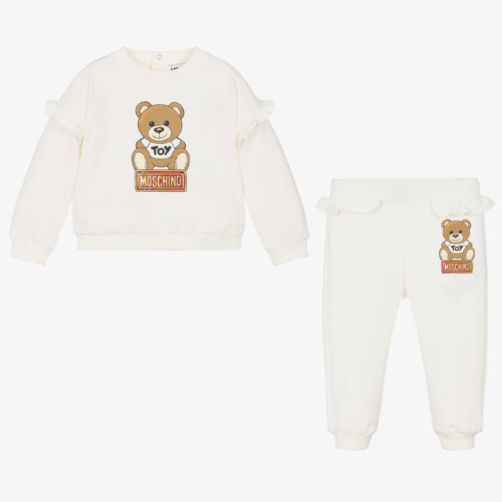 Girls moschino tracksuit sales