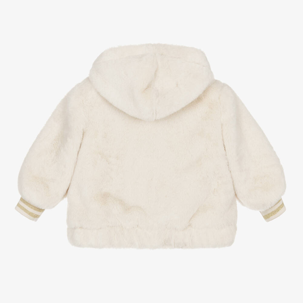 Moschino faux fur jacket clearance