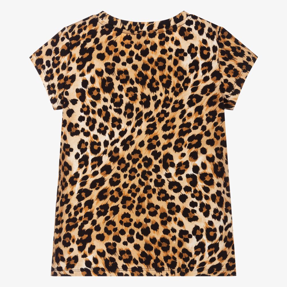 Moschino leopard t shirt shop