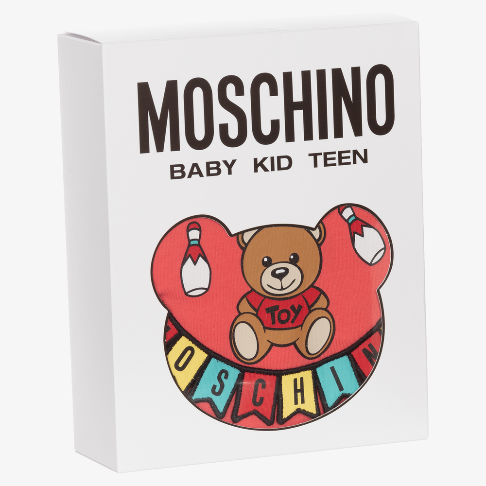 Moschino baby grow pink shop