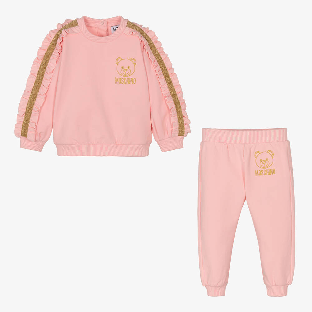 Moschino baby girl tracksuit 2025