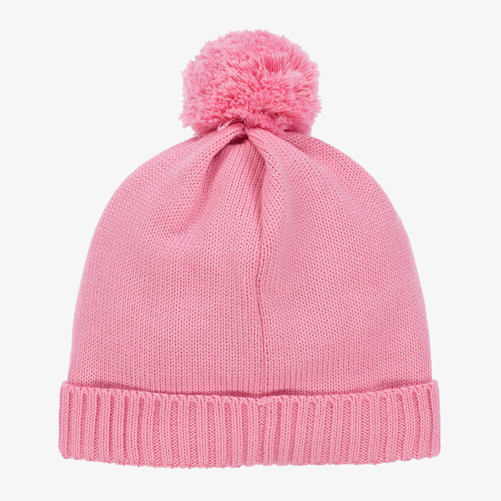 Yuson Girl3 Pcs Kids Winter Stripe Knitted Bobble Beanie Hat | INDIA