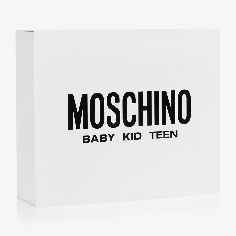 Moschino Baby Girls Pink & Ivory Skirt Set Childrensalon Outlet