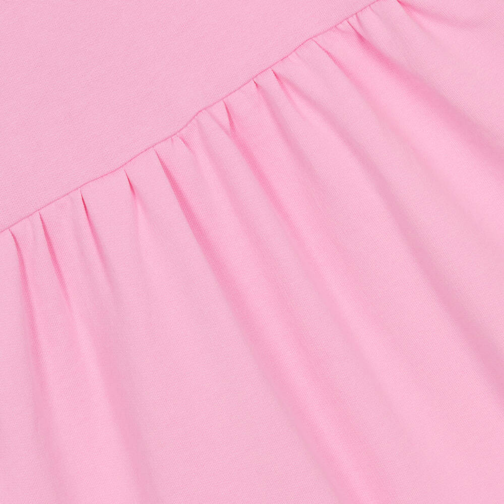 Moschino Малыши-Платье из мягкого розового трикотажа для девочек | Childrensalon Outlet